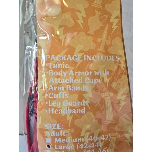California Costumes Hercules Sz L (42-44) - Picture 3 of 6